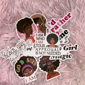 Afrocentric Sticker Set